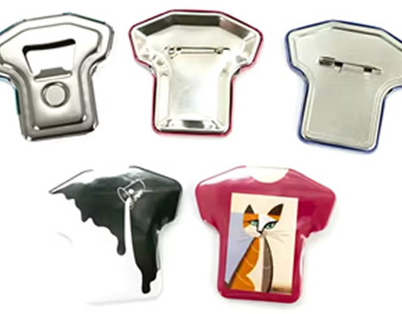 varis chapitas camiseta tipo alfiler y tipo iman destapador