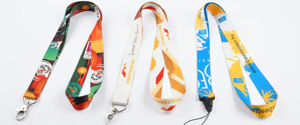 cintas para sublimar lanyards